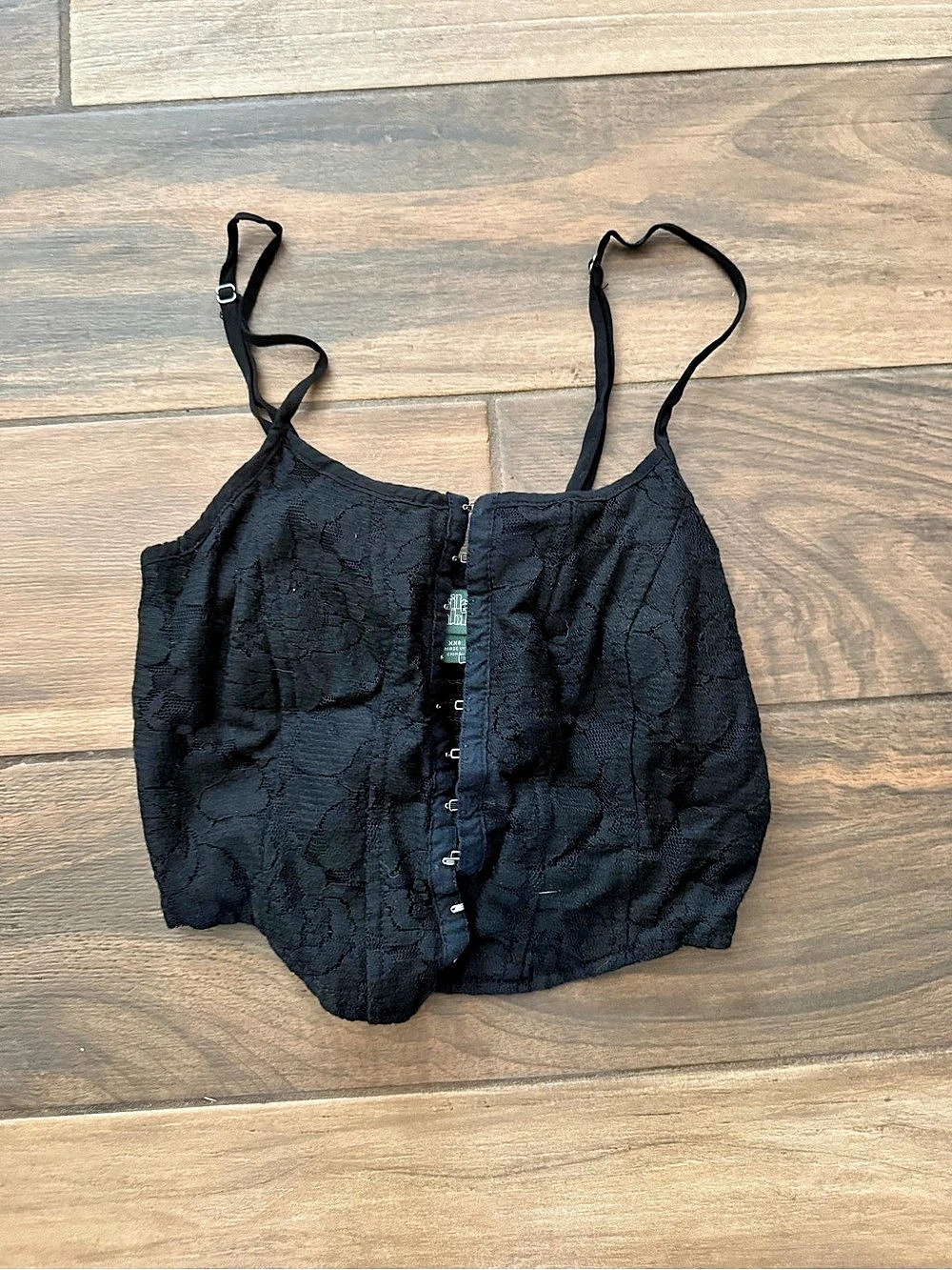 wild fable Black Lace Camisole Size XXS Like New